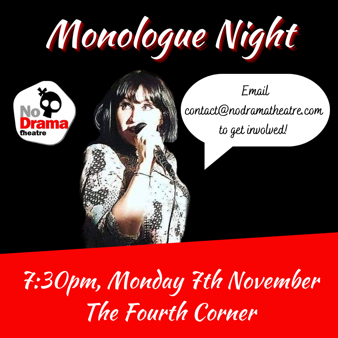 You are currently viewing Monologue Night – 7 November 2022