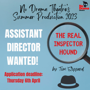 Read more about the article Assistant Director Applications Open –  Deadline: 6 April 2023