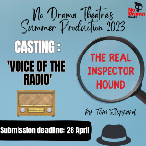 Read more about the article ‘Voice of the Radio’ Casting for Summer Production – Submission Deadline: 28 April 2023