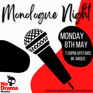 Read more about the article Monologue Night – 8 May 2023
