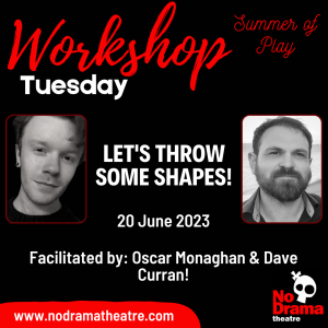 Read more about the article ‘Summer of Play’ Month, Workshop 3: Let’s Throw Some Shapes! – 20 June 2023