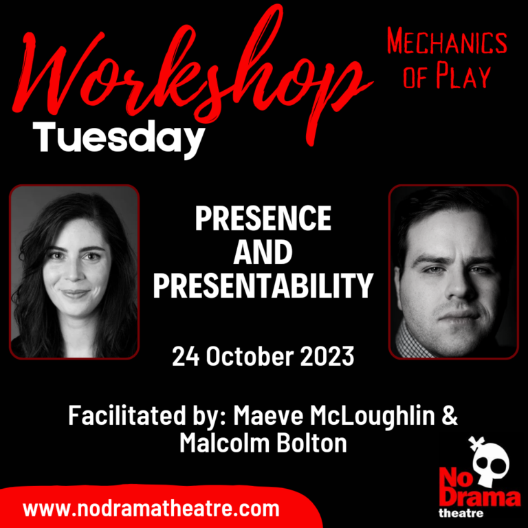 Read more about the article ‘Mechanics of Play’ Month, Workshop 4: Presence and Presentability – 24 October 2023