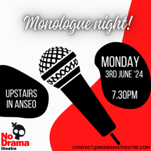 Read more about the article Monologue Night – 3 June 2024