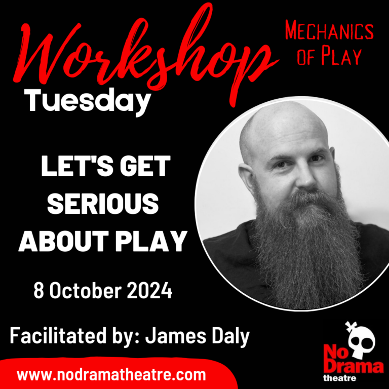 Read more about the article ‘Let’s get serious about play’ Workshop – 8 October 2024