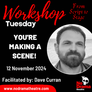 Read more about the article ‘You’re Making A Scene!’ Workshop – 12 November 2024