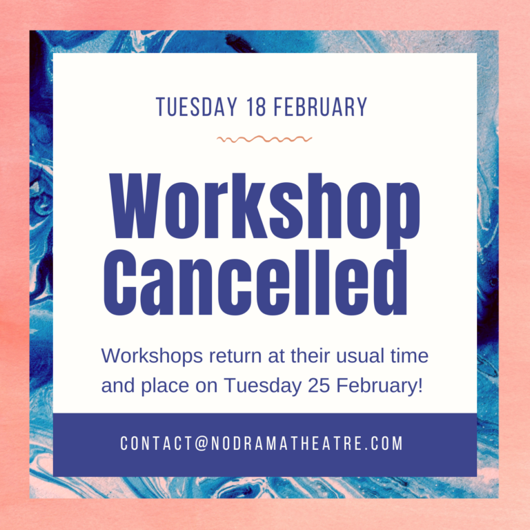 Read more about the article CANCELLED – ‘Meisner Technique’ Workshop – 18 February 2025