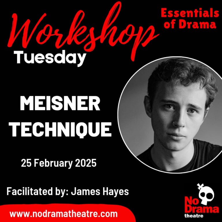 Read more about the article ‘Meisner Technique’ Workshop – 25th February 2025