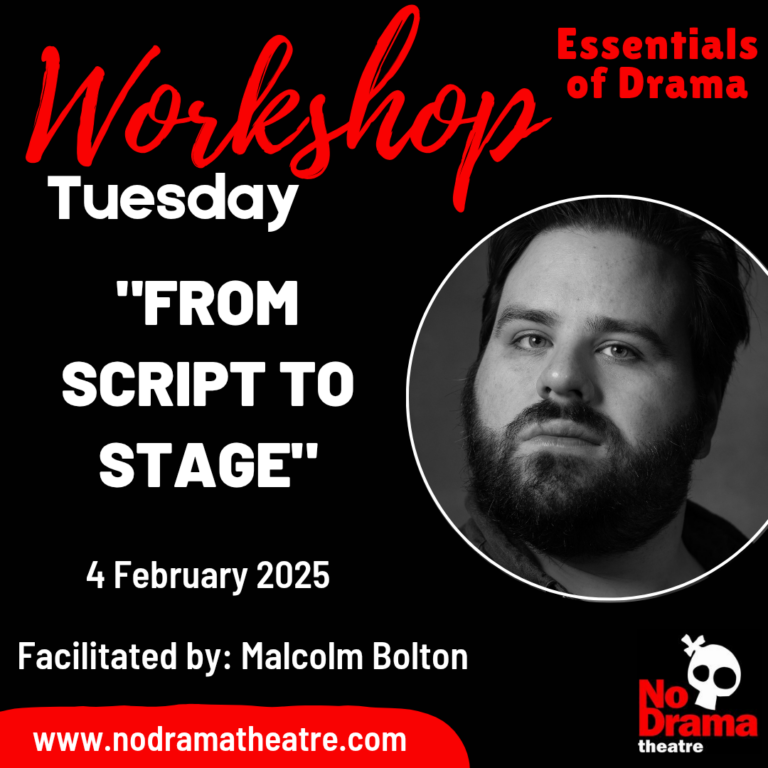 Read more about the article “From Script to Stage” Workshop – 4 February 2025