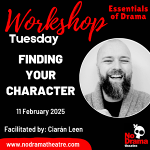 Read more about the article ‘Finding your Character’ Workshop – 11 February 2025