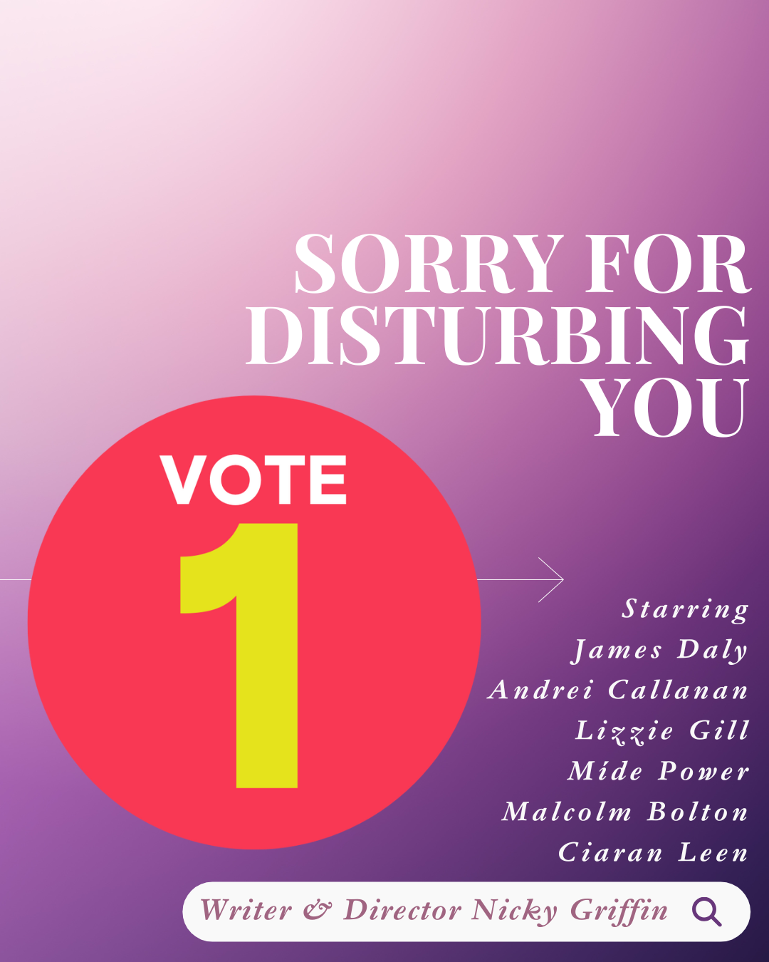 ‘Sorry for Disturbing You’ – Spring Shindig – 3 May 2025