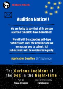 Read more about the article AUDITION NOTICE!